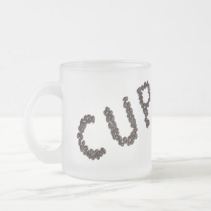 Caneca De Café Vidro Jateado Minha taça de café