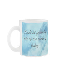 MOÃO AZUL COTAS MOTIVACIONAIS CAFÉ MUG
