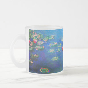 Caneca De Café Vidro Jateado Monet Water Lily 1906