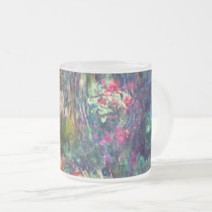 Caneca De Café Vidro Jateado Monet Water Lily Pond