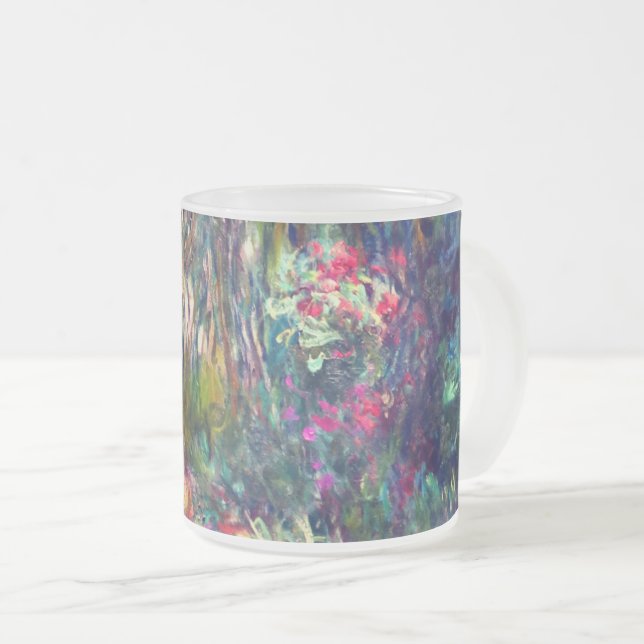 Caneca De Café Vidro Jateado Monet Water Lily Pond (Frente Esquerda)