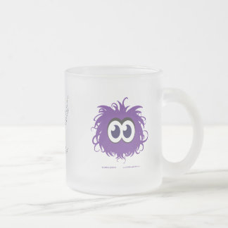 Caneca De Café Vidro Jateado Monstro MochaCup