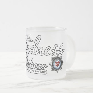 Caneca De Café Vidro Jateado Mostre gentileza aos outros