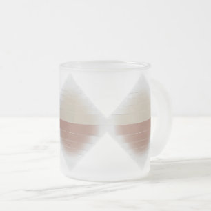 Caneca De Café Vidro Jateado Mouse de Mocha