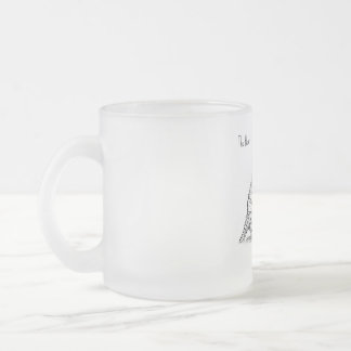 Caneca De Café Vidro Jateado Mug