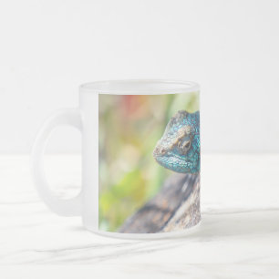 Caneca De Café Vidro Jateado Mug de Lizard com várias cores