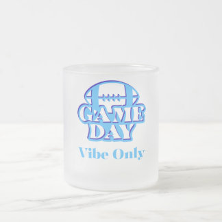 Caneca De Café Vidro Jateado Mug do Dia de Futebol