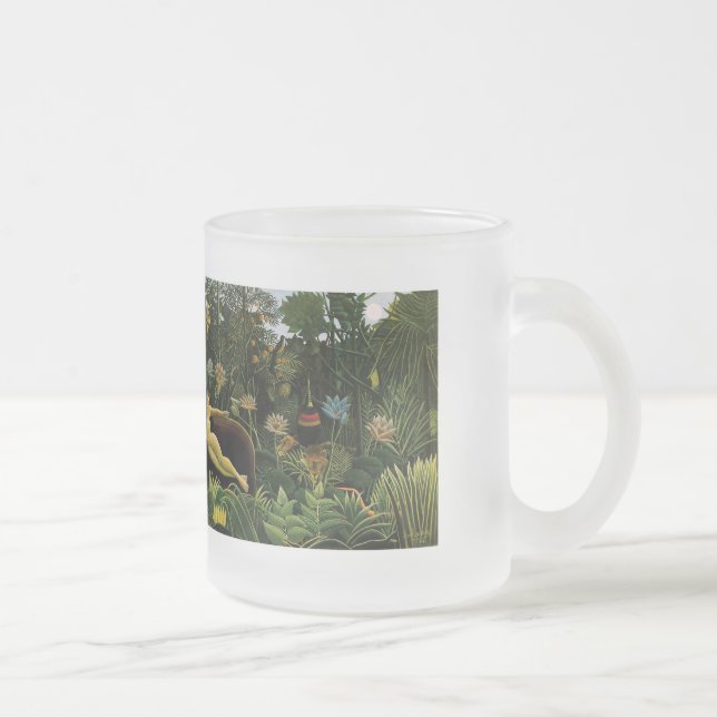 Caneca De Café Vidro Jateado Mug of “The Dream” (Direita)