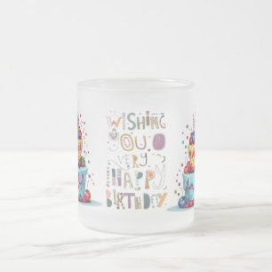 CANECA DE CAFÉ VIDRO JATEADO NAMORADO DE PRESENTE DE MUGS
