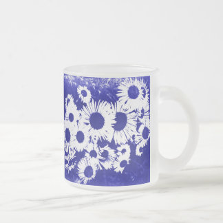 Caneca De Café Vidro Jateado New England Wild Aster