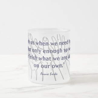 Caneca De Café Vidro Jateado No nossos próprios