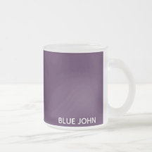 Nome de cor azul John púrpura