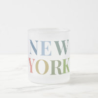 Nova York Texto Colorido   