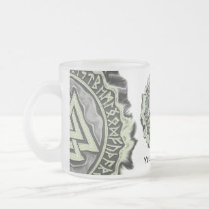 Caneca De Café Vidro Jateado Noz-de-vidro (Averbado)