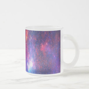 Caneca De Café Vidro Jateado Núcleo de Queda da Via Látea