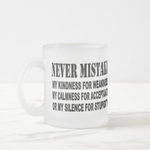CANECA DE CAFÉ VIDRO JATEADO NUNCA ERRO