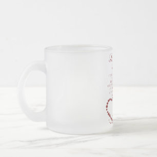 Caneca De Café Vidro Jateado O amor é o amor paciente é tipo 1 Corinthians 13