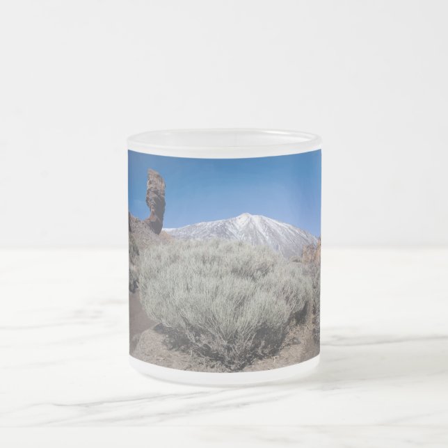Caneca De Café Vidro Jateado O dedo de Deus (Centro)