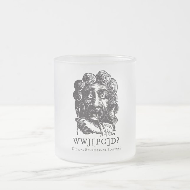 Caneca De Café Vidro Jateado O Dilema do Forger (Centro)