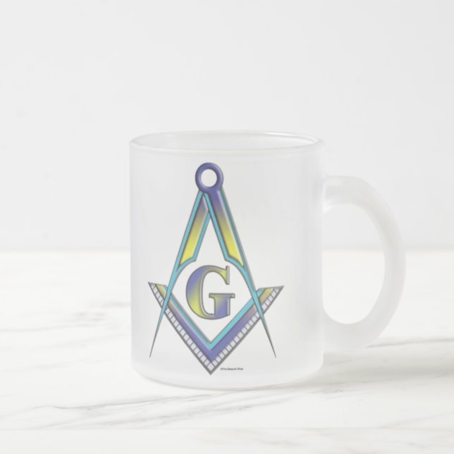 Caneca De Café Vidro Jateado O pedreiro (Direita)