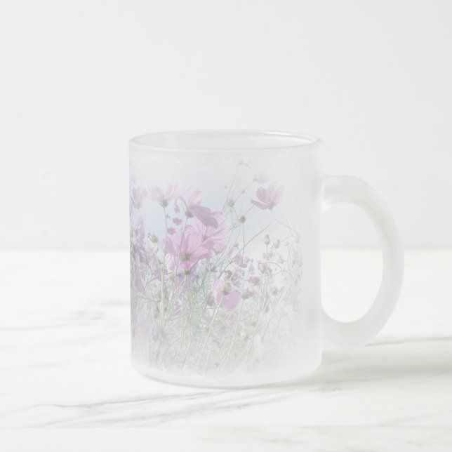 Caneca De Café Vidro Jateado O sonho do Wildflower (Direita)