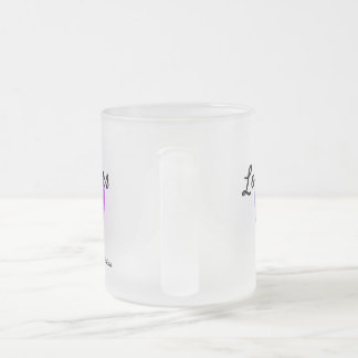 Caneca De Café Vidro Jateado Olhe para a lua e as estrelas para guiá-lo.