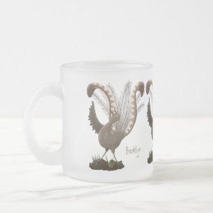 Caneca De Café Vidro Jateado Óptica ilustração de desenho animado de lixeira su