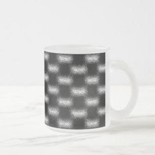 Caneca De Café Vidro Jateado Padrões Legal de Abstrato modernos e modernos