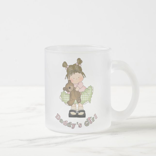 Caneca De Café Vidro Jateado Pai Fosco (Direita)