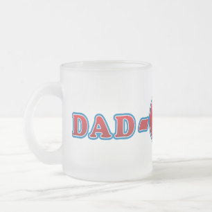 Caneca De Café Vidro Jateado Pai-O-Ácaro