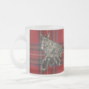 Caneca De Café Vidro Jateado Pais orgulhosos