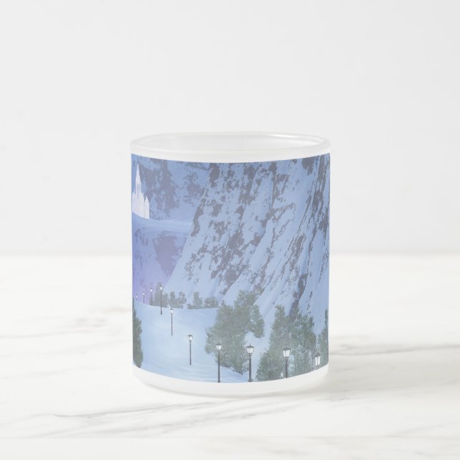 Caneca De Café Vidro Jateado Pass of Light Mug (Centro)