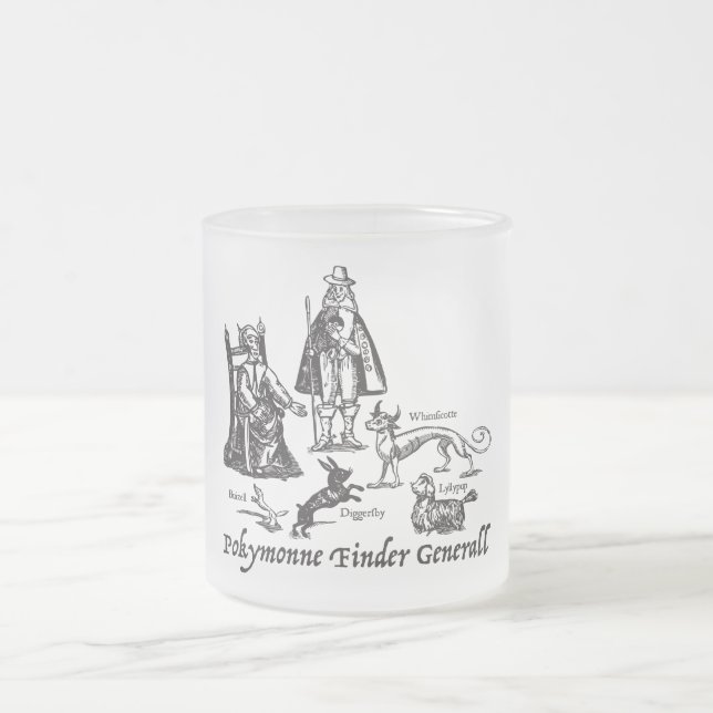 Caneca De Café Vidro Jateado Peguem-nos todos, 1647 (Centro)