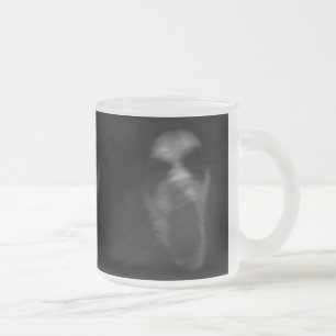Caneca De Café Vidro Jateado Perturbações Mentais Caindo