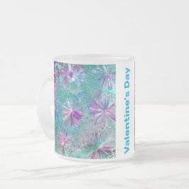 Caneca De Café Vidro Jateado Perucas do namorados