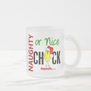 Caneca De Café Vidro Jateado Pintinho impertinente ou agradável (chapéu do