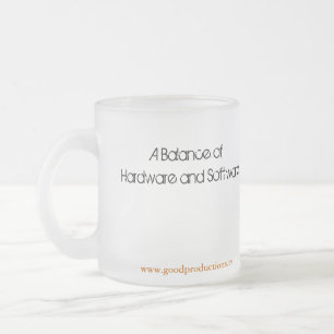 Caneca De Café Vidro Jateado Piscamento do copo de morte