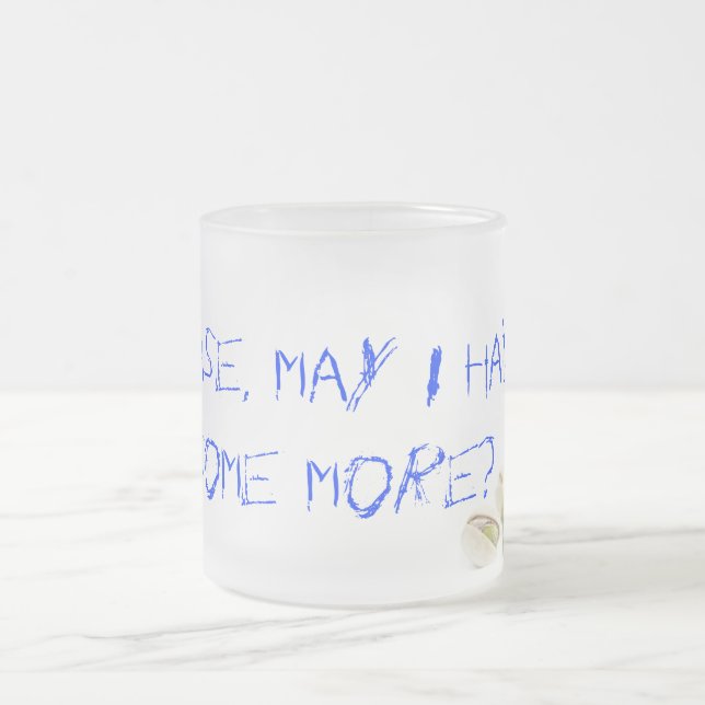 Caneca De Café Vidro Jateado Pistachio a ir! (Centro)