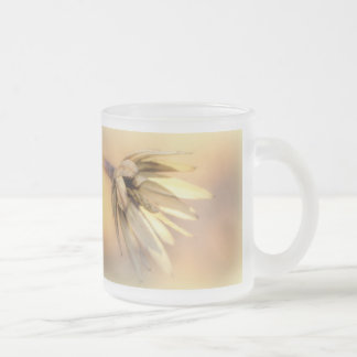 Caneca De Café Vidro Jateado Pod de Semente Vazia do Poplar