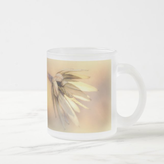 Caneca De Café Vidro Jateado Pod de Semente Vazia do Poplar (Direita)