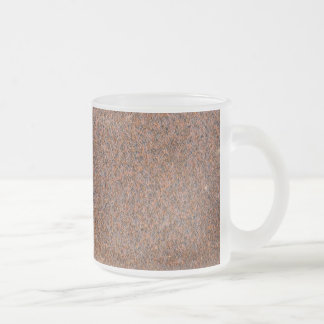 Caneca De Café Vidro Jateado Poeira escura