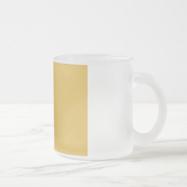 Caneca De Café Vidro Jateado pôr do sol na África (Direita)