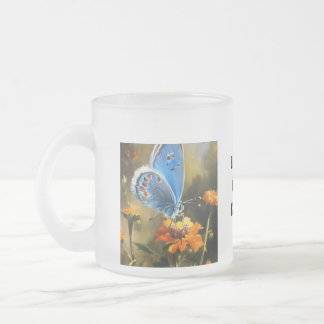 Caneca De Café Vidro Jateado Presente para Pai