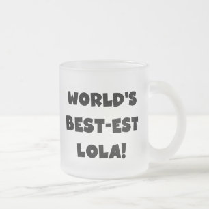 Caneca De Café Vidro Jateado Presente preto e branco do camiseta do Melhor-est