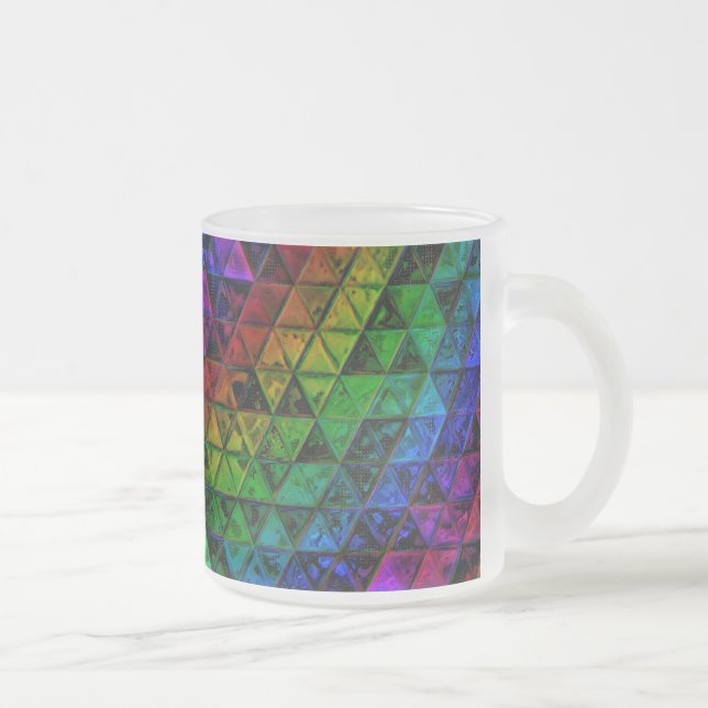 Caneca De Café Vidro Jateado Pride Glass (Direita)