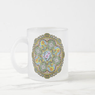 Caneca De Café Vidro Jateado Primavera Nouveau Mug