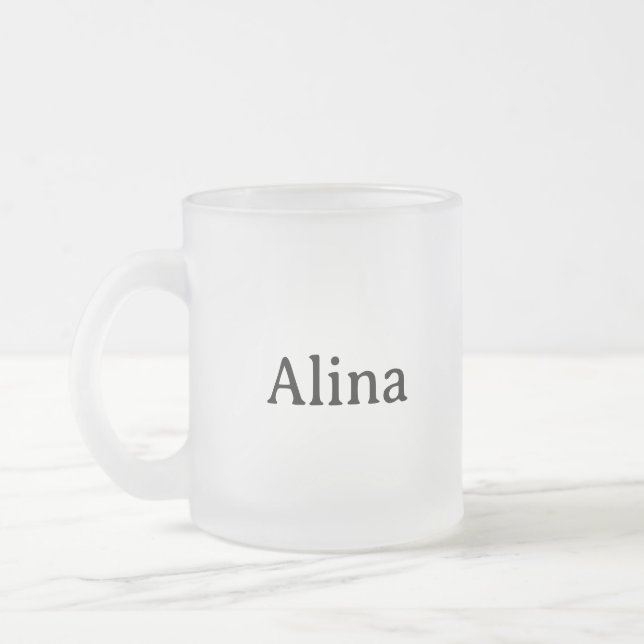 Caneca De Café Vidro Jateado Promoção de Marca 10 oz (Esquerda)