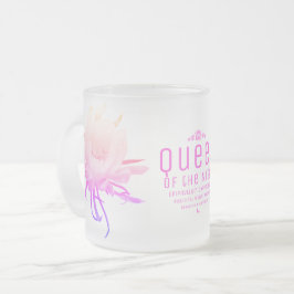 Caneca De Café Vidro Jateado Queen of the Night