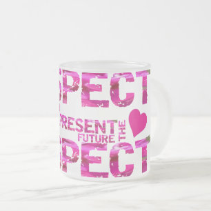 Caneca De Café Vidro Jateado Remiss Bliss