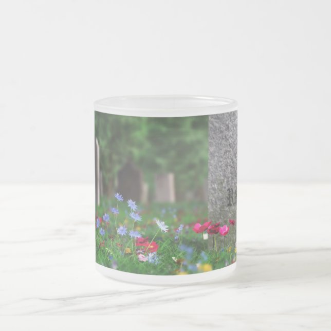 Caneca De Café Vidro Jateado Resurgam Mug (Centro)